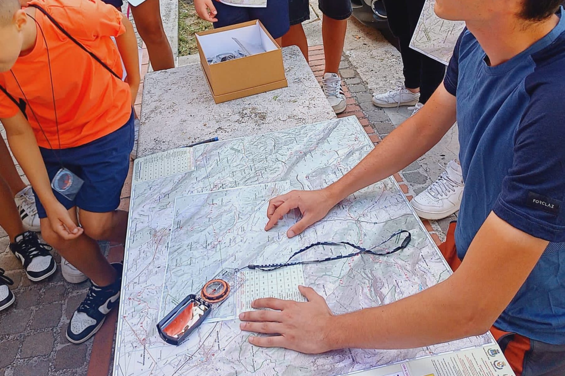 attività divertenti per bambini da fare nella marsica: orienteering