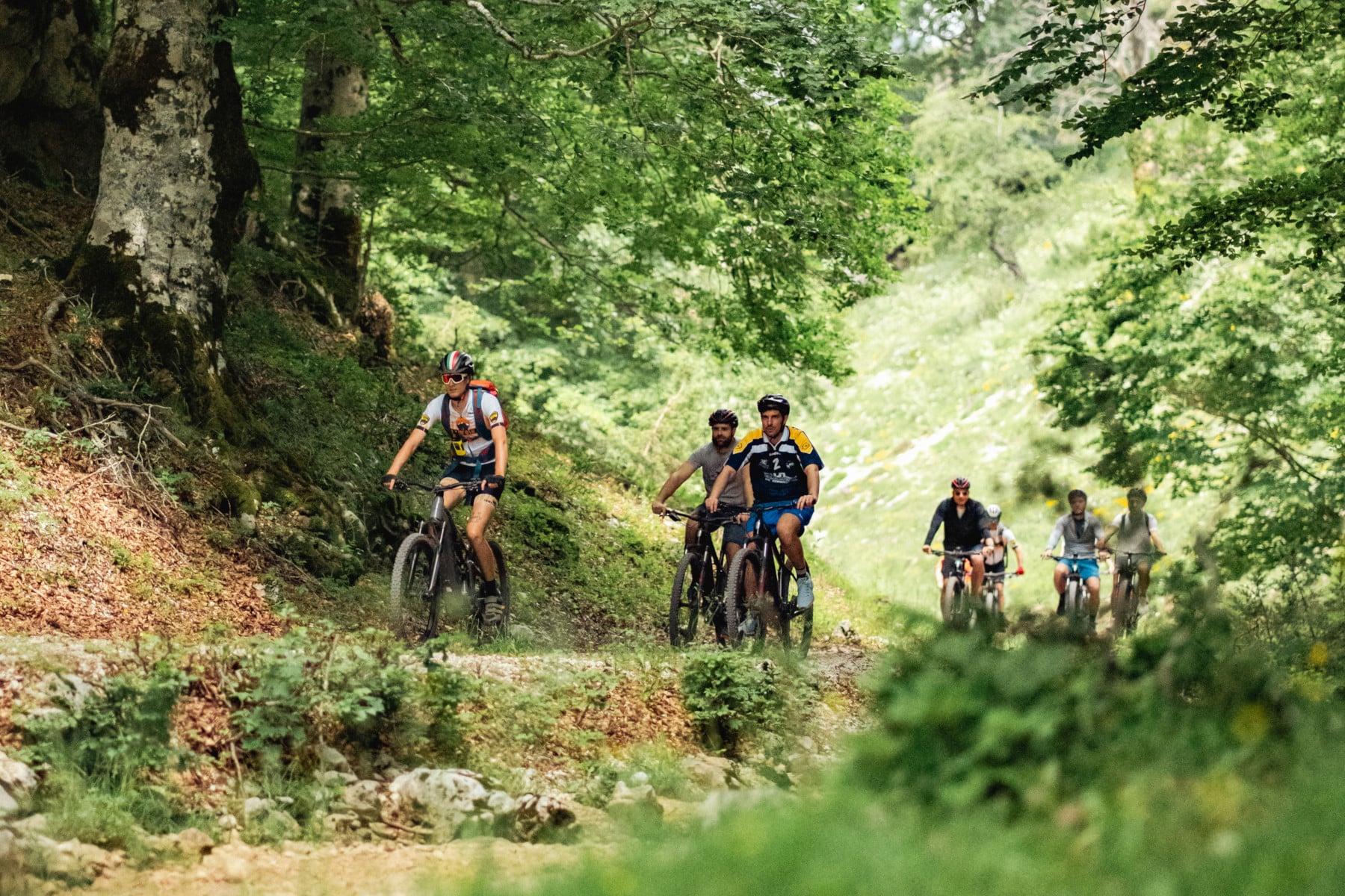 percorsi in bici per principianti e famiglie sulle tracce dei briganti